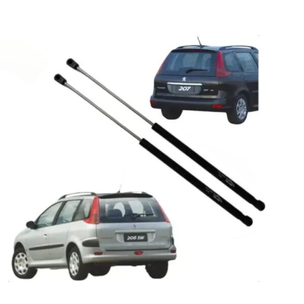 Par Amortecedor Porta Mala Tampa Traseira Peugeot Sw 206 207 - Image 5