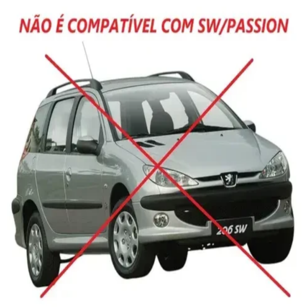 Par Amortecedor Porta Malas Peugeot 206 207 Hatch 1999-2015 - Image 3
