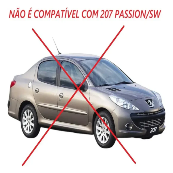Par Amortecedor Porta Malas Peugeot 206 207 Hatch 1999-2015 - Image 2