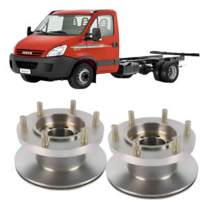 Par Disco Freio Diant Iveco 5912/6012/6013/7013 C/ Parafuso